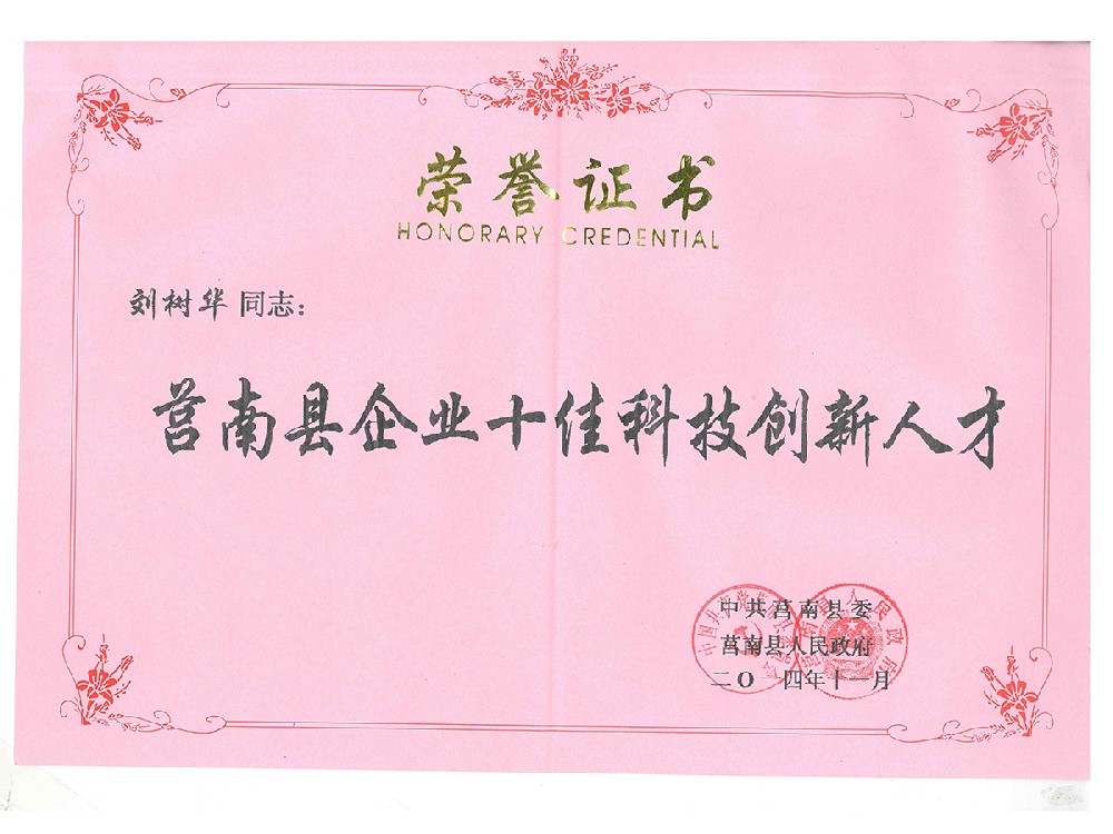 科技創(chuàng)新人才獎(jiǎng)